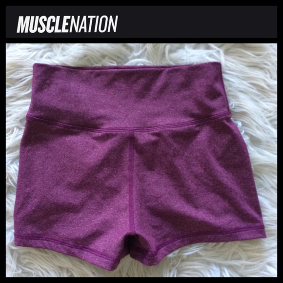 NWOT Muscle Nation Signature Scrunch Booty Shorts - Picture 6 of 9
